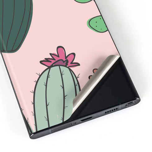 Cactus Print Galaxy Skins